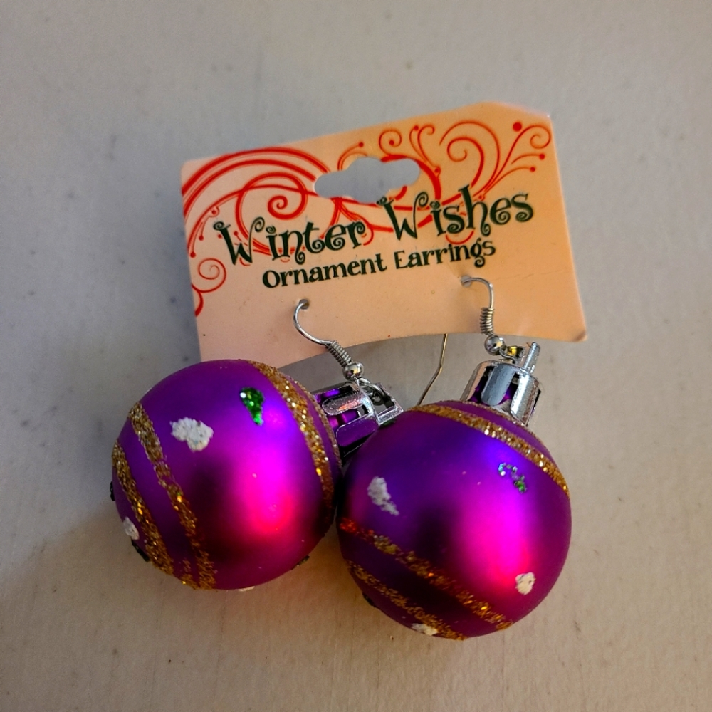COPY - Christmas Ornament Earrings